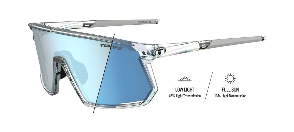 Tifosi Moab Okulary rowerowe – idealne do jazdy na rowerze (żwir, MTB i szos), baseballu i pickleballu, nietłukące się soczewki z poliwęglanu