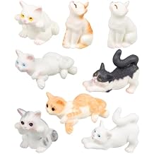 CUNUEN 3D Cat Decoration Charms, Cute Animal Pet Cartoon Charm Gift for Toddler Girls Kids Teens Women Adults
