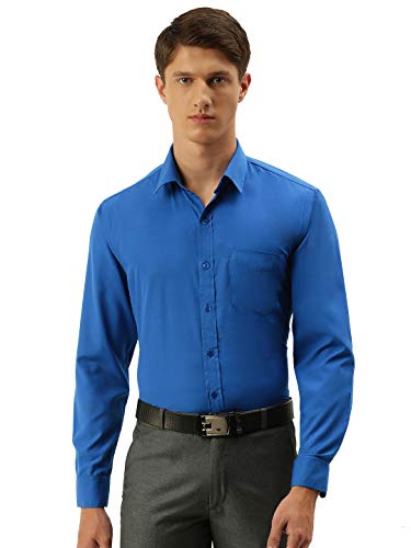 Image of English Navy Men Dress Shirt