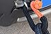 QIQU Synthetic Soft Shackle for Boating ATV UTV SUV 4X4 Truck Recovery Together with Recovery Rope 1 Pack (3/8'', Orange)