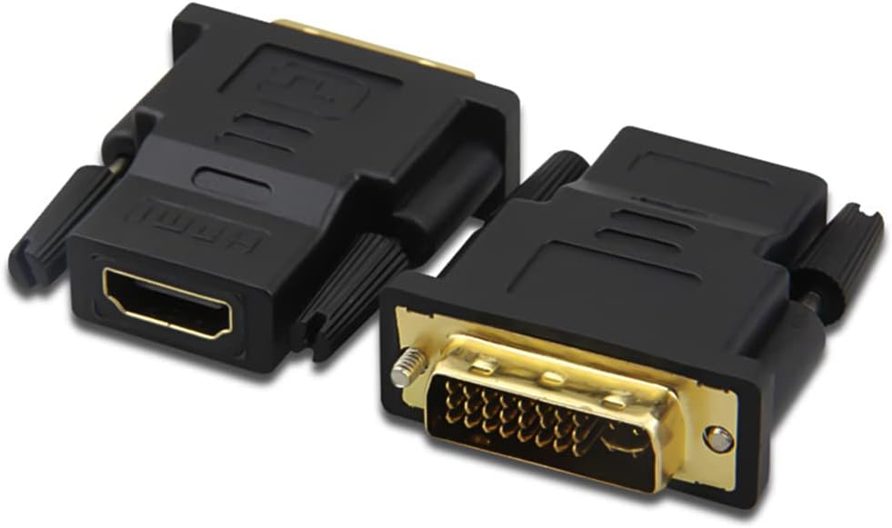 Adaptateur Poppstar HDMI Vers DVI-D – 1080p – Contacts Dorés – Neuf