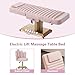 zmwlzmdp Facial Beauty Bed Includes One-Button Lift Adjustment, Electric Massage Table with Rotation Aesthetic Chair, with 3 Motors & Remote Control, for Tattoo Shops, Nail Salons,Bed+Chair