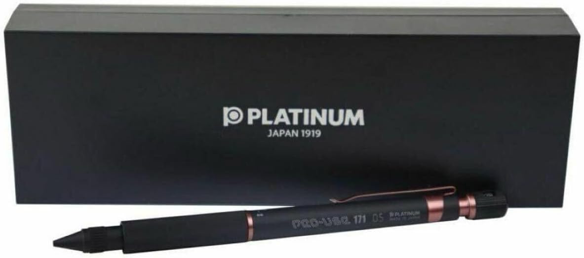プラチナ万年筆＊シャーペン0.5＊マットブラック＆カッパー＊MSDA-3000B Amazon.co.jp: プラチナ万年筆 シャープペン プロユース 0.3