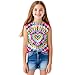 Kids Rainbow Tie Dye Shirt Size 11-12 Years Sleeveless T Shirts Children Tank Tops Loving Heart Graphic Tees for Boys Girls