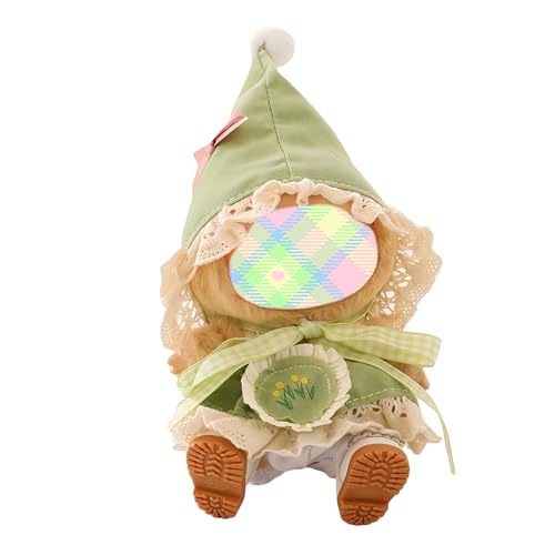 Vêtements pour poupées Labubu : ensemble de 4 pièces multicolores adaptées aux tailles 15 et 17 cm