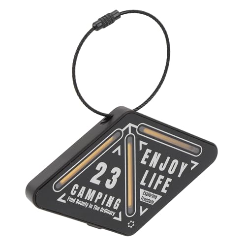 Fdit Night Riding Warning Light Keychain Magnetic LED Warning Light