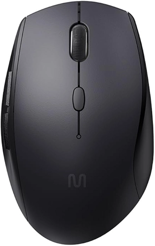Mouse Sem Fio MS400 DPI Ajustavel 6 Botões e Clique Silencioso Preto Multi - MO381