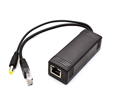 Micro Usb Active 5 Volt Ieee 802.3Af Poe Splitter For Remote Usb Power Over Ethernet To Tablets, Dropcam, Nest Cam Or Raspberry Pi, Use With 10/100M Poe Switches Or Poe Injector #TOP5