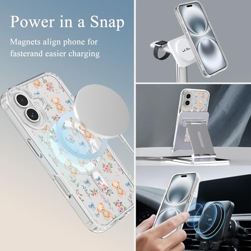 Coque iPhone 16 Plus MagSafe antichoc transparente finie les rayures - 2