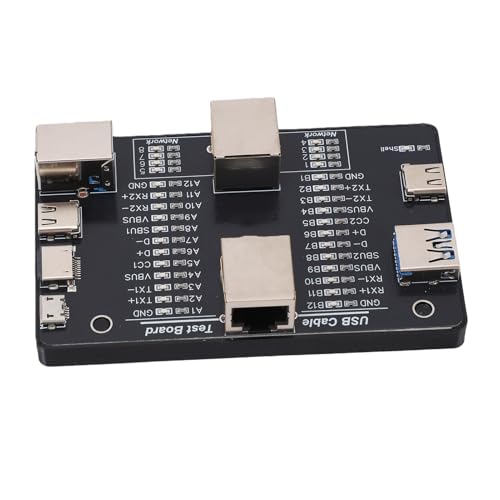 MENDUNER 32 LED �f�[�^�P�[�u���e�X�^�[�A���@�\ USB3.0 Type C RJ45 Micro B ���o�{�[�h�A32 LED �C���W�P�[�^�[�t���A���܂��܂ȃf�u���̃e�X�g�p