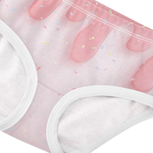 Girls Underwear Soft Cotton Ice Cream Kids Panties in Sizes 2/3t, 4t, 5t, 6 and 84