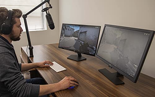 IXTECH Boom Arm - Adjustable 360° Rotatable Microphone Arm - Sturdy Stainless Steel Mic Arm Desk, Table Stand - Foldable Scissor Arm - Stable Microphone Mount Arms for Radio Studio, Podcast, Gaming - Thumbnail 4