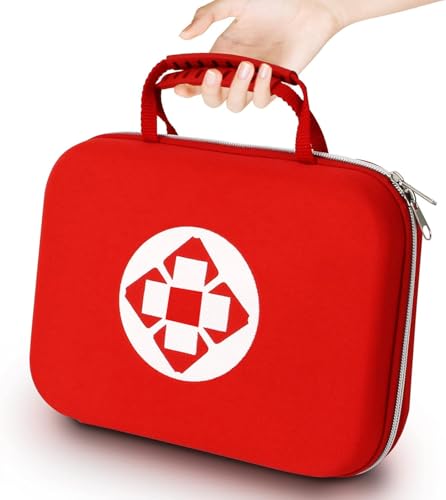 299PCS First Aid Kit Portable Red Camping Essentials Multiple Purpose Survival Kits Plus Case...