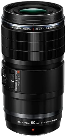 OM System M.Zuiko Digital ED 90mm F3.5 Macro is PRO for Micro Four Thirds System Camera, Weather Sealed Design, MF Clutch, Fluorine Coating, Compatible with Teleconverter