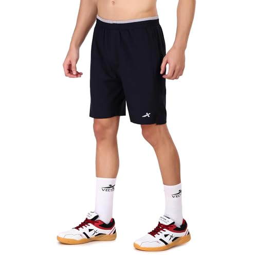 Image of VECTOR X Polyester Solid Sports Men Shorts for Running, Training, Fitness or Casual Use