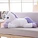 85cm / 100cm Unicornio Blanco Peluches Unicornio Gigante Animal de Peluche Caballo de Juguete Muñeco Unicornio Suave Regalo Niños Photo Props 80cm Blanco