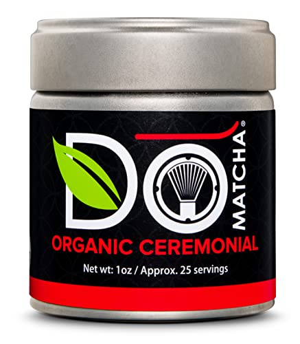 Domatcha Organic Ceremonial 1Oz And Organic Summer Harvest 2.82Oz - Authentic Japanese Green Tea Matcha Powder #TOP2