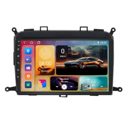 Autoradio 2 DIN Kia Carens pour remplacer la radio d'origine