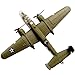 CHICHIYANG Retro 1/144 Scale B-25 Bomber Mitchell Alloy Aircraft Model Aviation Collectibles Airplane Model Toys for Girls & Boys