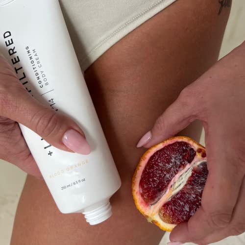 Lux Unfiltered No 14 Conditioning Body Cream - Daily Deep Hydrating Body Moisturizer - Gluten Free, Cruelty Free, & Vegan- Loaded With Skin Care Benefits - Ultra Moisturizing Body Lotion - Body Lotion For Women Dry Skin (Blood Orange) #TOP2