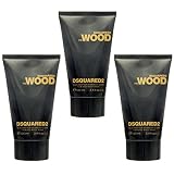 3x Dsquared² He Wood Hair and Body Wash 100 ml = 300 ml