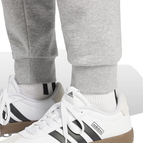 adidas Herren Essentials Big Logo French Terry Pants, medium Grey Heather/Black, XL – Ansicht 4