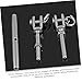 COSMEVIVI 2pcs Stainless Steel Jaw and Jaw Turnbuckle Rigging Screw for Wire Rope Tightening Easy Installation for Industrial Applications