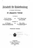 Zeitschrift für Kinderforschung