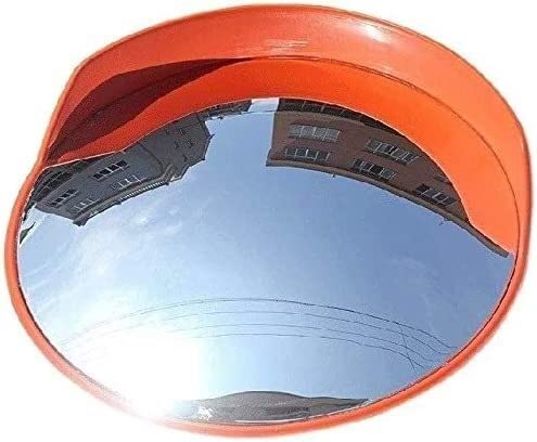 Automotive Wide Angle Rearview Mirror Convex Mirror, Parking Lot Factory Entrance Corner Mirror Wide Angle Mirror(45CM)