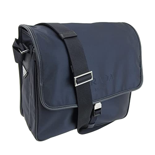 [Prada] [プラダ] バッグ ショルダーバッグ バッグ ナイロン サフィアーノレザー ダークブルー レディース 2vd166tesa [並行輸入品]
