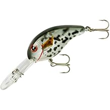 Bandit Lures Band-It Series 300 Crankbait Bass Fishing Lures, Fisghing Accessories, Dives to 12-feet Deep, 2", 1/4 oz, Crappie, BDT3D38