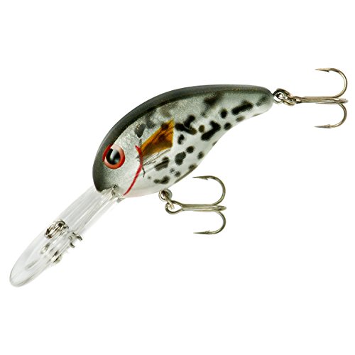 Bandit Lures Band-It Series 300 Crankbait Bass Fishing Lures, Fisghing Accessories, Dives to 12-feet Deep, 2", 1/4 oz, Crappie, (BDT3D38)