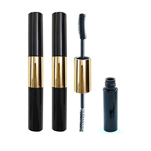 2 Pack Hair Finishing Stick, Small Broken Hair Finishing Cream With 2 Style Brush Refreshing Not Greasy Feel Shaping Gel Cream Hair Wax Stick Fixing Bangs Stereotypes Cream