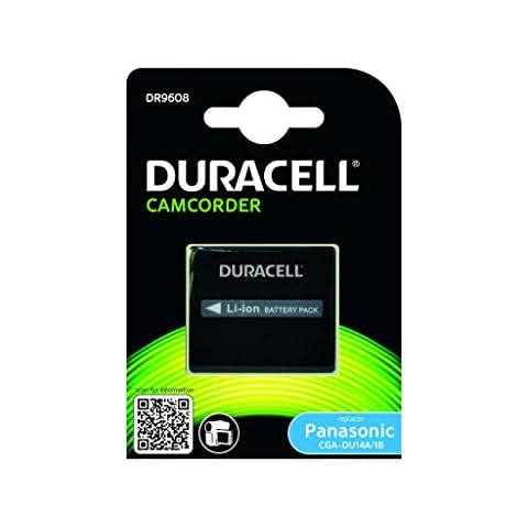 Duracell DR9608 - Batería de videocámara Li-Ion 7.4V 1440mAh Cover