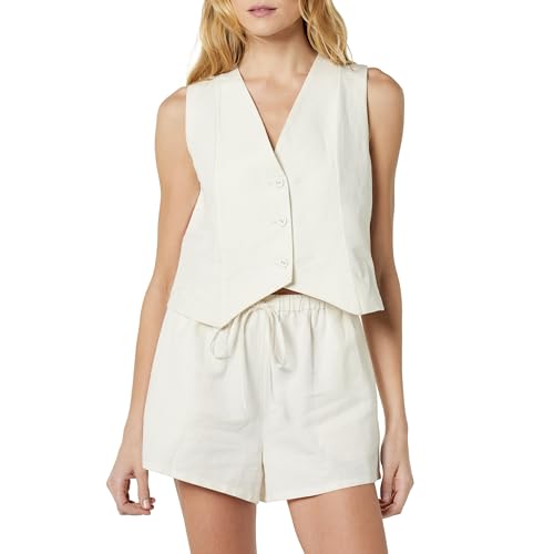 The Drop Women's ESMA Linen Vest