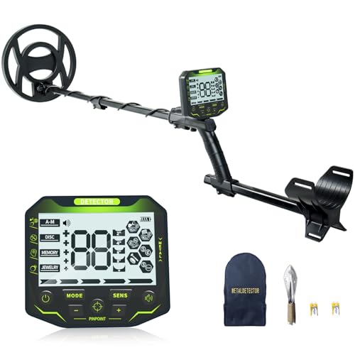 JuniHo Professional Metal Detector for Adults - 5 Modes, Waterproof, Lightweight for Beach, Forest & Archaeology Exploration