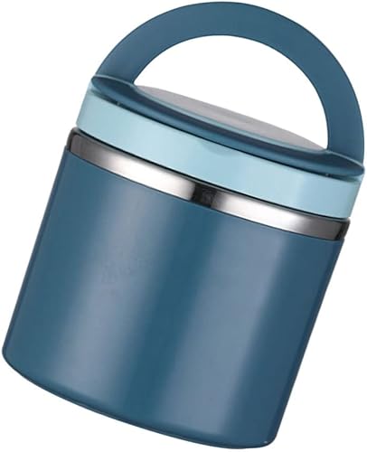 Crunch Cup - Tarro de comida aislado al vacío, contenedor de almuerzo de acero inoxidable, portátil, térmico, de avena, cereales, para gachas de