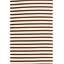 Rich Ginger/Ivory Stripe