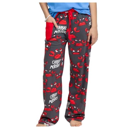 Lazy One Pajamas for Women, Cute Pajama Pants and Top Separates, Crab, Ocean, Seaside