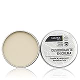Labnatur Bio - Desodorante en Crema Sin Aluminio. 50ml. Vegano, Cosmética Natural, Sin Alcohol. Atrapa y Absorbe el Mal Olor. Para Pieles Sensibles.