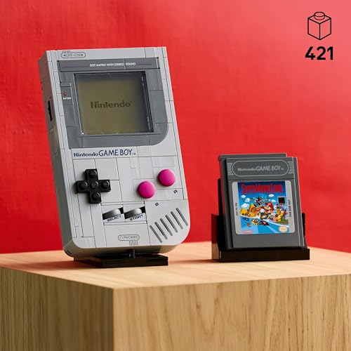 Image of LEGO Game Boy Model Building Kit, Gamer Gift for Adult Nintendo Fans 72046