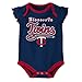 Outerstuff MLB Newborn Baby Girls 3pk Creeper Set, Minnesota Twins 0-3 Months