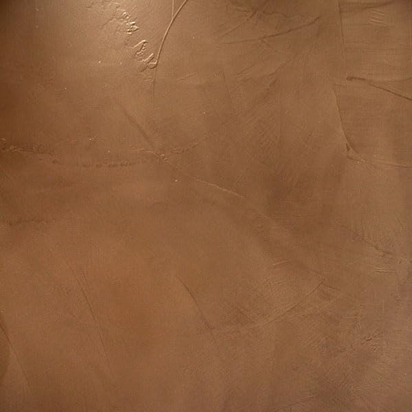 Kit Spatolato Resina Epossidica Cappuccino, Finitura Satinata, 9 KG, Copertura 3 mq, per Pareti e Pavimenti