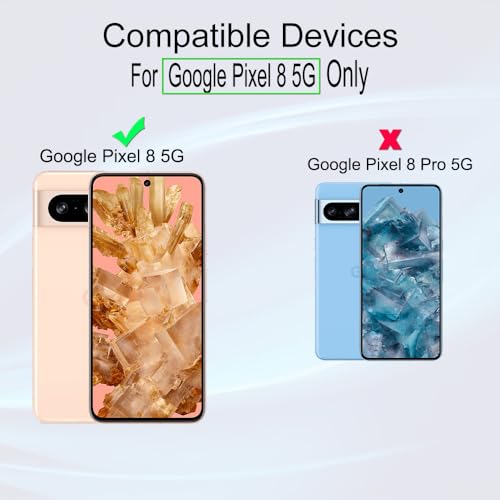 Ibywind Screen Protector For Google Pixel 8 5G 6.2"[2 Pack],9H Hardness Tempered Glass,Easy to Install