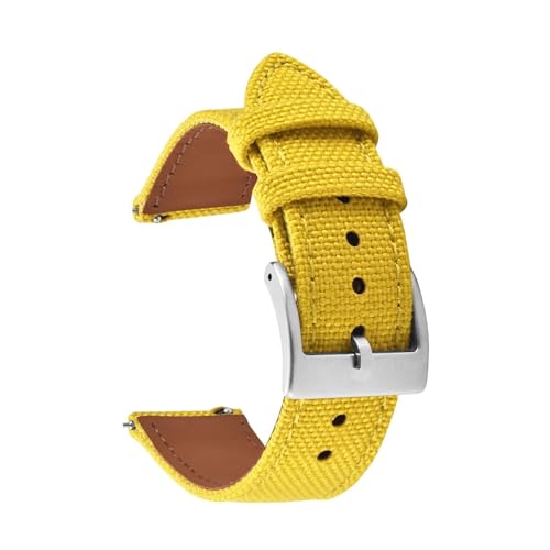 �n�C�u���b�h���U�[�i�C�����N�C�b�N�����[�X���v�o���h 18/20/22 �~�����[�g���X�|�[�c�X�g���b�v SKX007 SKX009 �ƌ݊����ϋv��(Yellow 1,18mm)