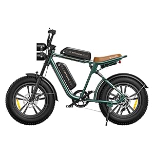 ENGWE E Bike Hommes Vélo électrique-Ebike avec Une Batterie/ 2 Batteries, E-Bike 20 * 4.0 Pouces Pneus Gras, Ebike Hommes jusqu'à 75km/150km/90km/170km, Vélo électrique 7 Vitesses, M20/M1