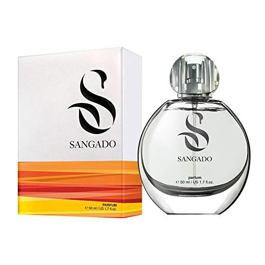 SANGADO Lila Perfume para Mujeres, Larga Duración de 8-10 horas, Olor Lujoso, Floral, Francesas Finas, Extra Concentrado (Parfum), Spray de 50 ml, Sensual, Radiante