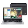 acer Aspire 3 A315-24PT-R0UX Slim Laptop, 15.6 Full HD IPS Touch Display, AMD Ryzen 5 7520U Quad-Core Processor, AMD Radeon Graphics, 16GB LPDDR5, 512GB NVMe SSD, Wi-Fi 6, Windows 11 Home