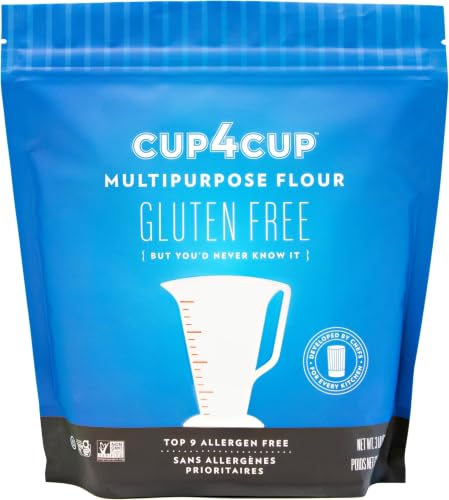Image of Cup4Cup Multipurpose-Flour, 3 Pounds, Certified Gluten Free, Dairy Free Flour, 1:1 All Purpose Flour Substitution, Non-GMO, Kosher, Made in the USA Multipurpose-Flour (Pack of 6)