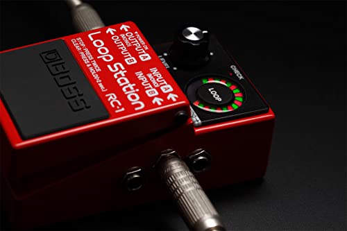 Image of Boss RC-1 Loop Station | Bundle with Gearlux Instrument Cable, Patch Cable, and Picks